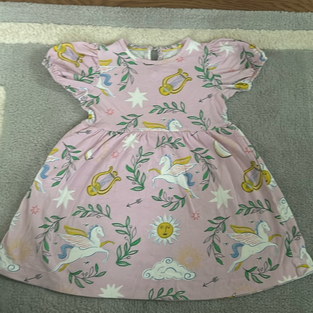 Mini Boden Short Sleeve Dress with Pockets
